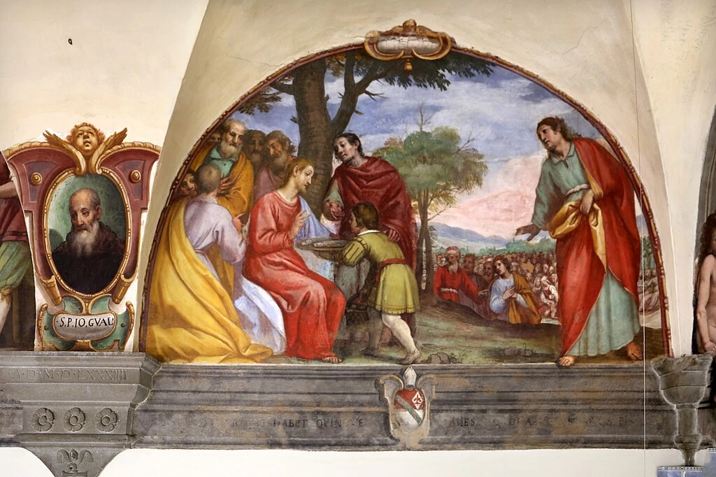 Moltiplicazione dei pani e dei pesci - Santa Trinita (Firenze)